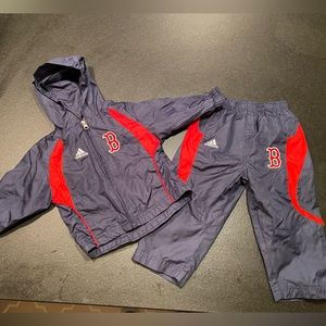 Boys Track Suit Boston Red Sox